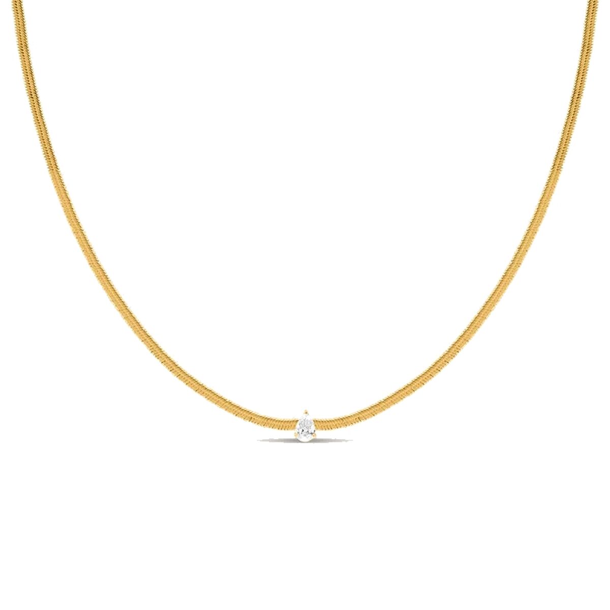 Ladies' Necklace Stroili 1694689 Golden