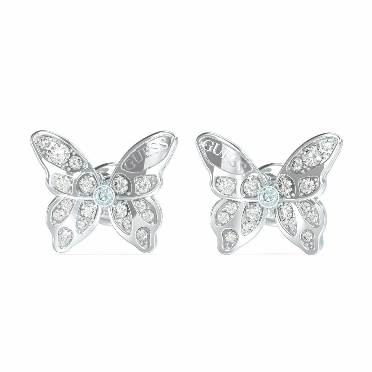 Ladies' Earrings Guess JUBE04108JWRHT-U Stainless steel