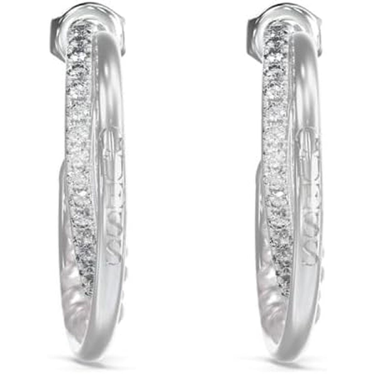 Ladies' Earrings Guess JUBE05524JWRHT-U Silver