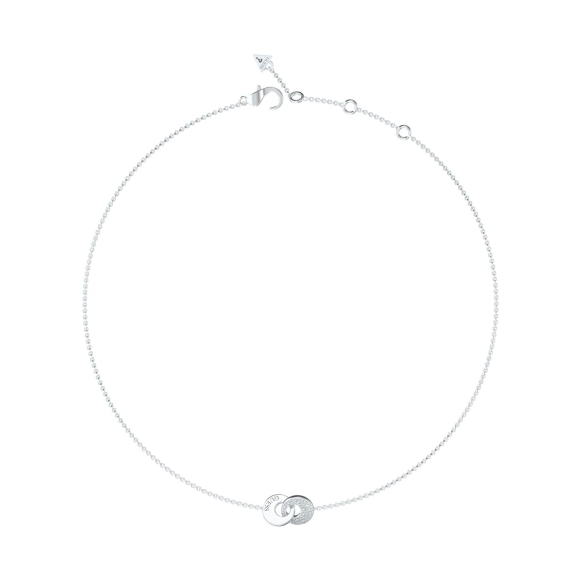 Ladies' Pendant Guess JUBN05219JWRHT-U Silver