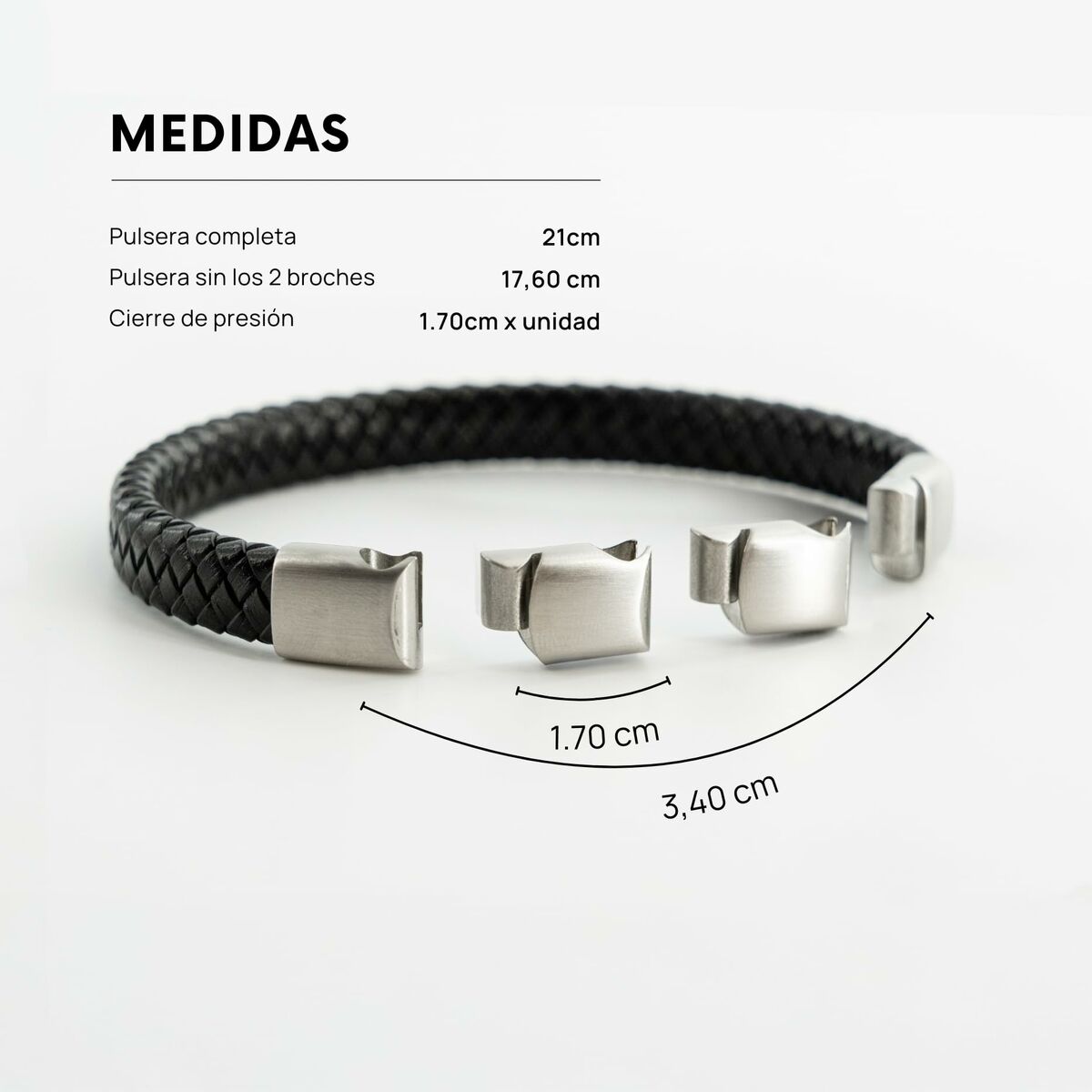 Men's Bracelet Radiant RH000296 Black