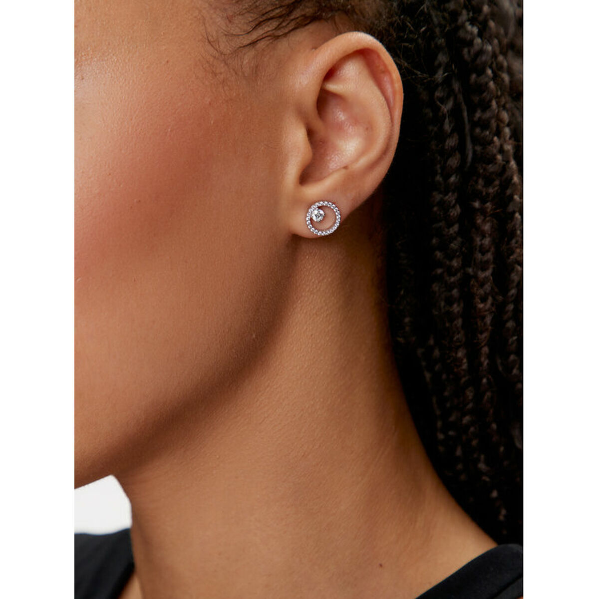 Ladies' Earrings Swarovski 5692262 Silver