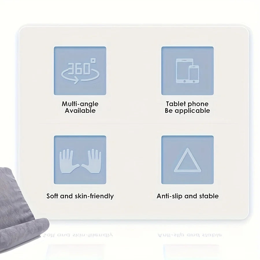 Adjustable Tablet Stand for Reading Multi Angle Foldable Holder for iPad Kindle