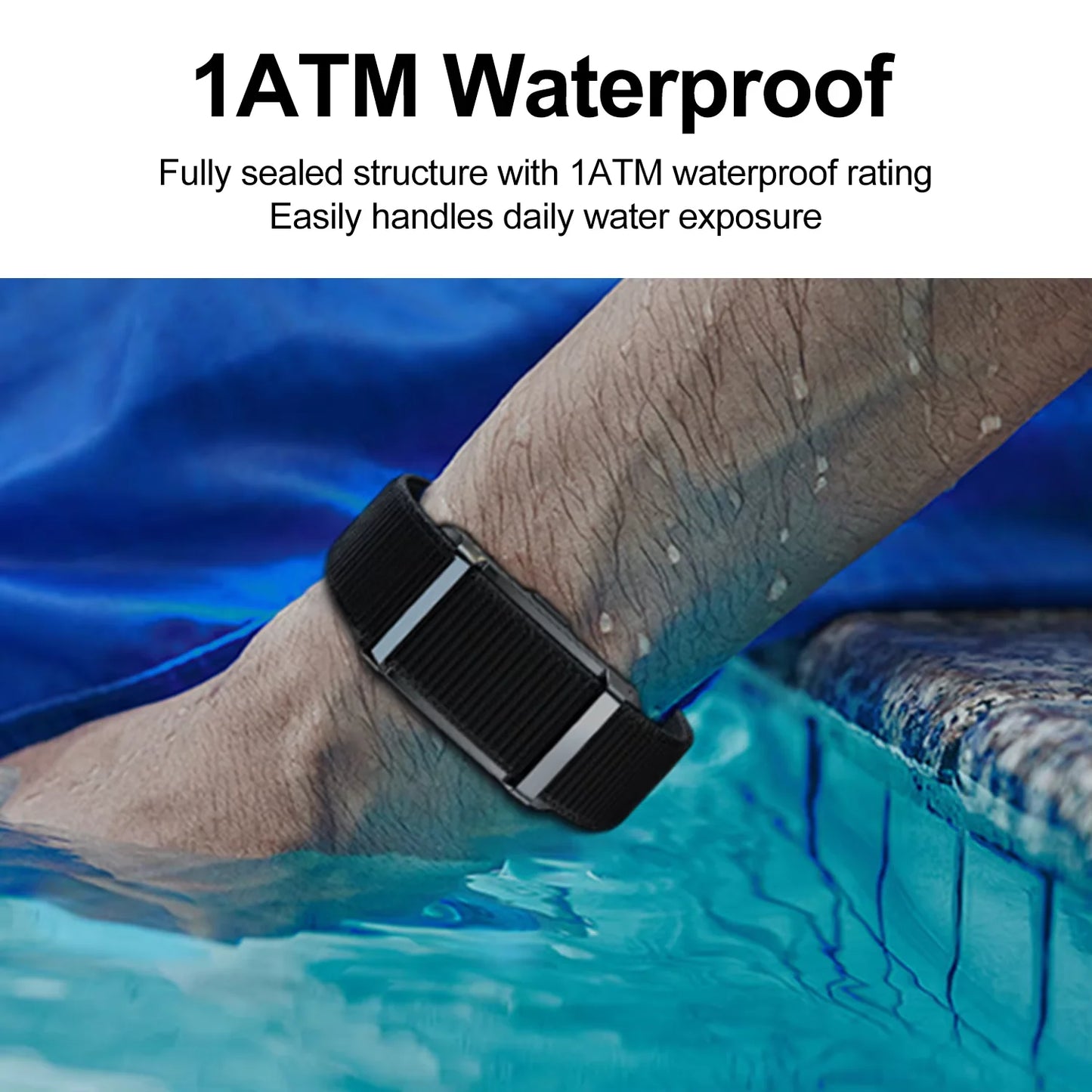 2025 New No Screen Smart Watch Men Women Sports Outdoors Fitness Heart Rate Monitor 1ATM Waterproof Smartwatch For Android IOS