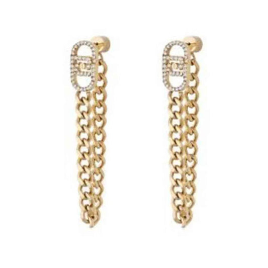 Ladies' Earrings LIU JO LJ3058 Golden