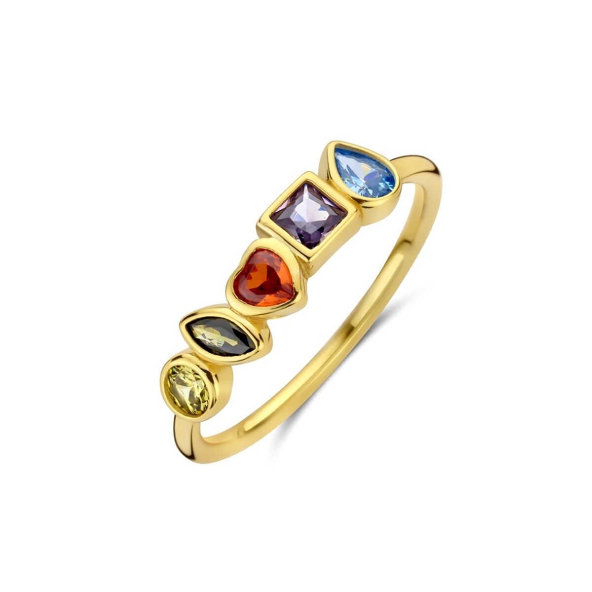 Ladies' Ring New Bling 9NB-1572-58 18 Golden