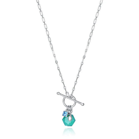 Ladies' Necklace Viceroy 13227C000-49 Blue