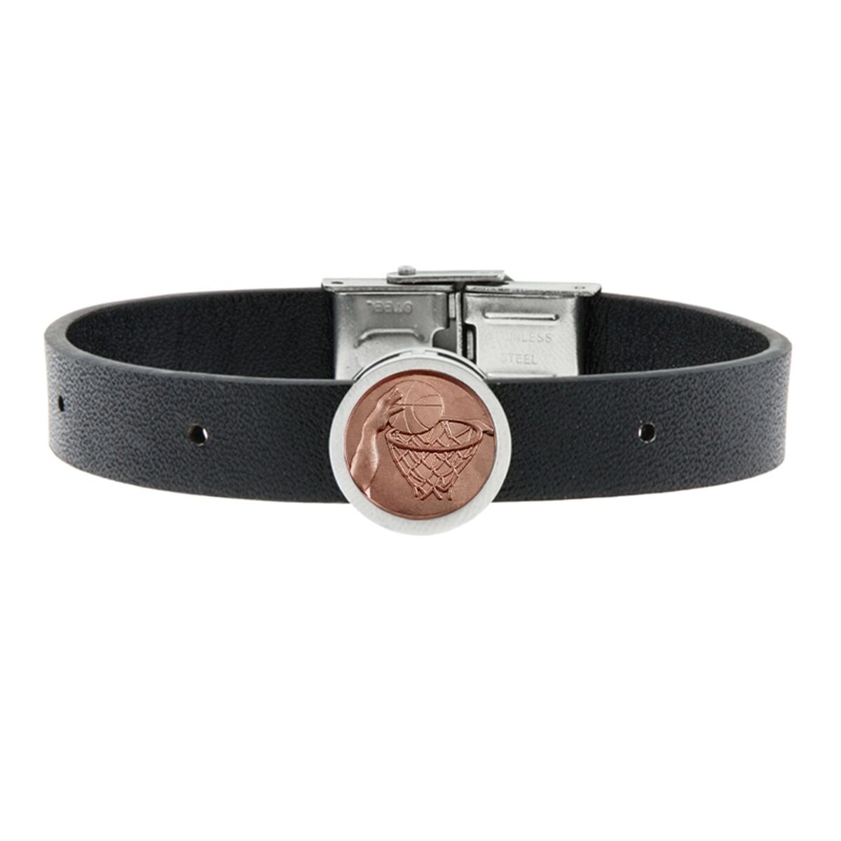 Men's Bracelet Talent Jewels TJA-1-02-02-4-1 Black