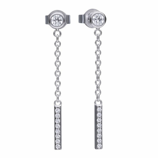 Ladies' Earrings Diamonfire 6219191082 3 cm