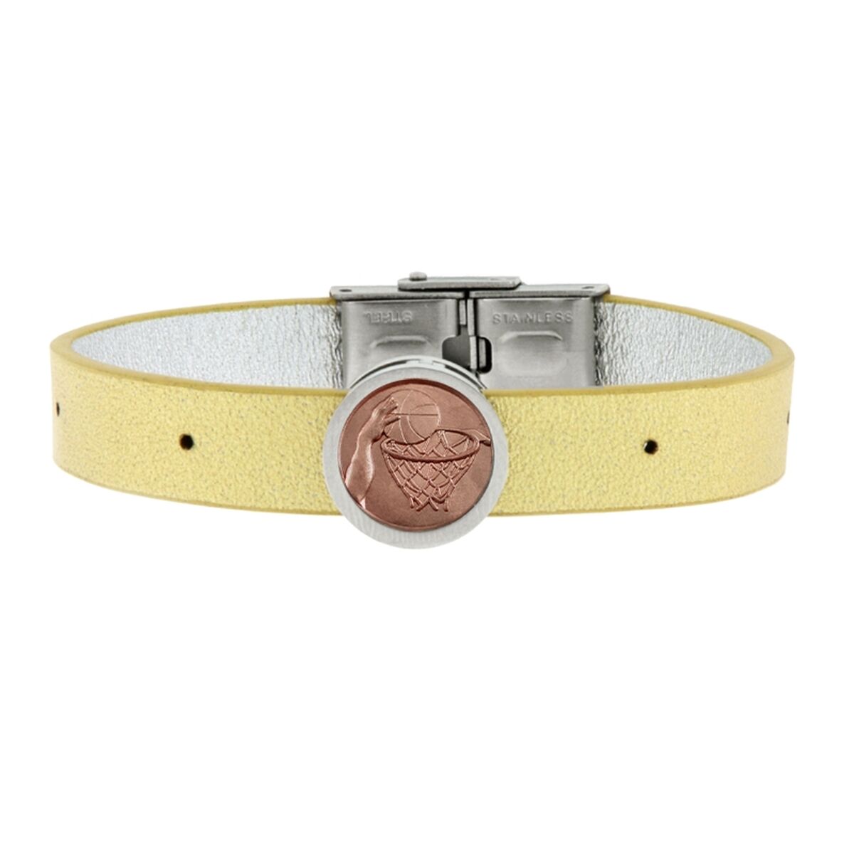 Men's Bracelet Talent Jewels TJA-1-02-02-3-2 Yellow