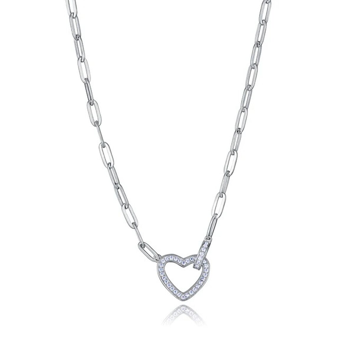 Ladies' Necklace Viceroy 13230C000-30 Silver