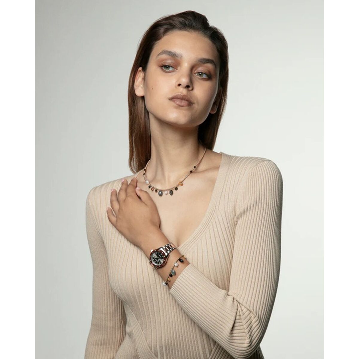 Ladies' Bracelet Viceroy 14200P01012 Golden