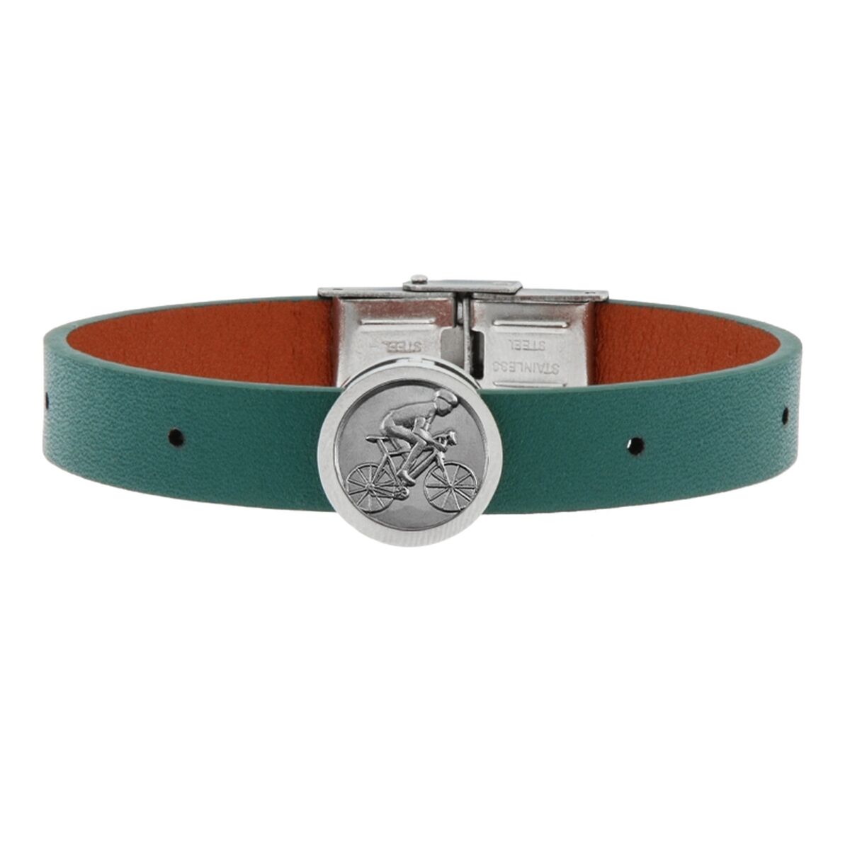 Men's Bracelet Talent Jewels TJA-1-01-03-3-3 Green