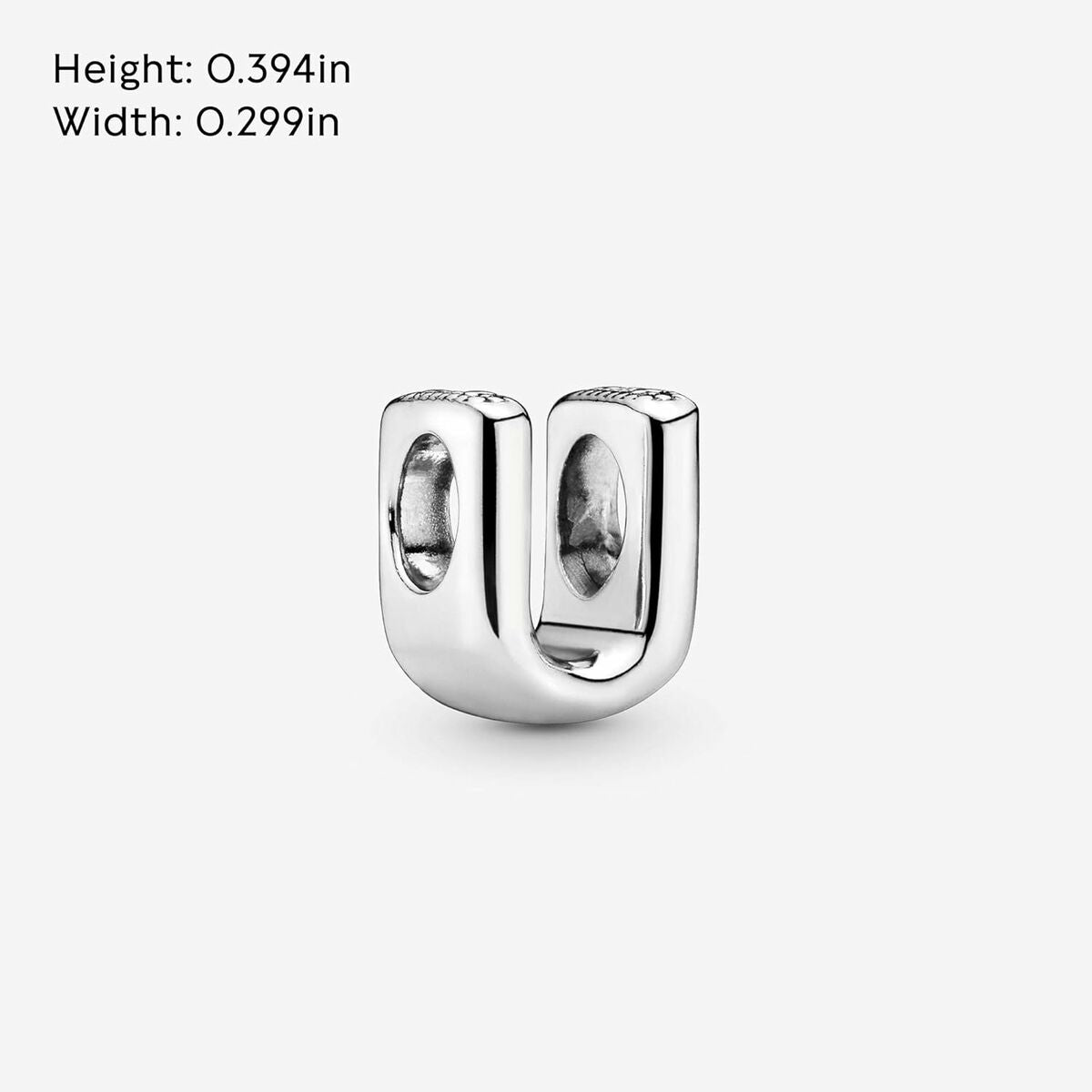 Ladies' Beads Pandora LETTER T SILVER Silver