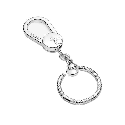 Ladies' Beads Pandora SMALL BAG CHARM HOLDER Silver