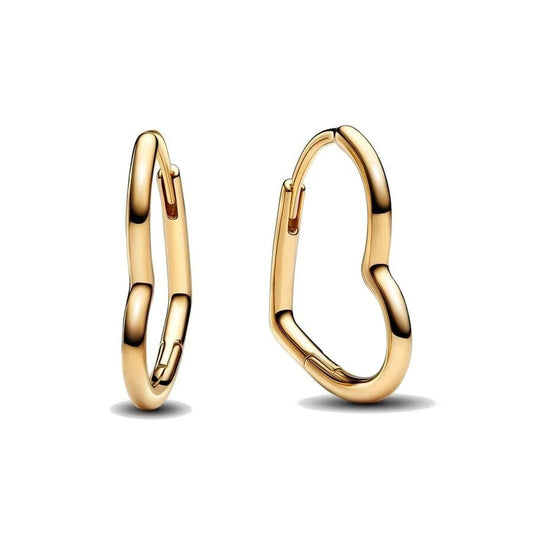 Ladies' Earrings Pandora 263807C00 Golden
