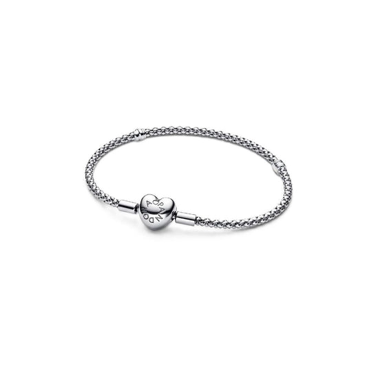 Ladies' Bracelet Pandora 593853C00-18 Silver
