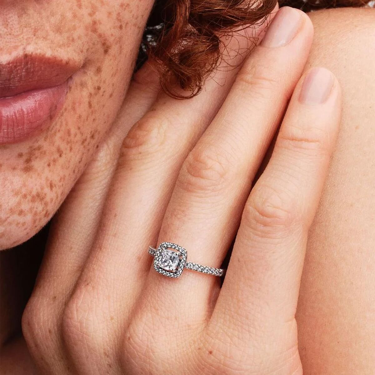Ladies' Ring Pandora 193555C02-54 14 Silver