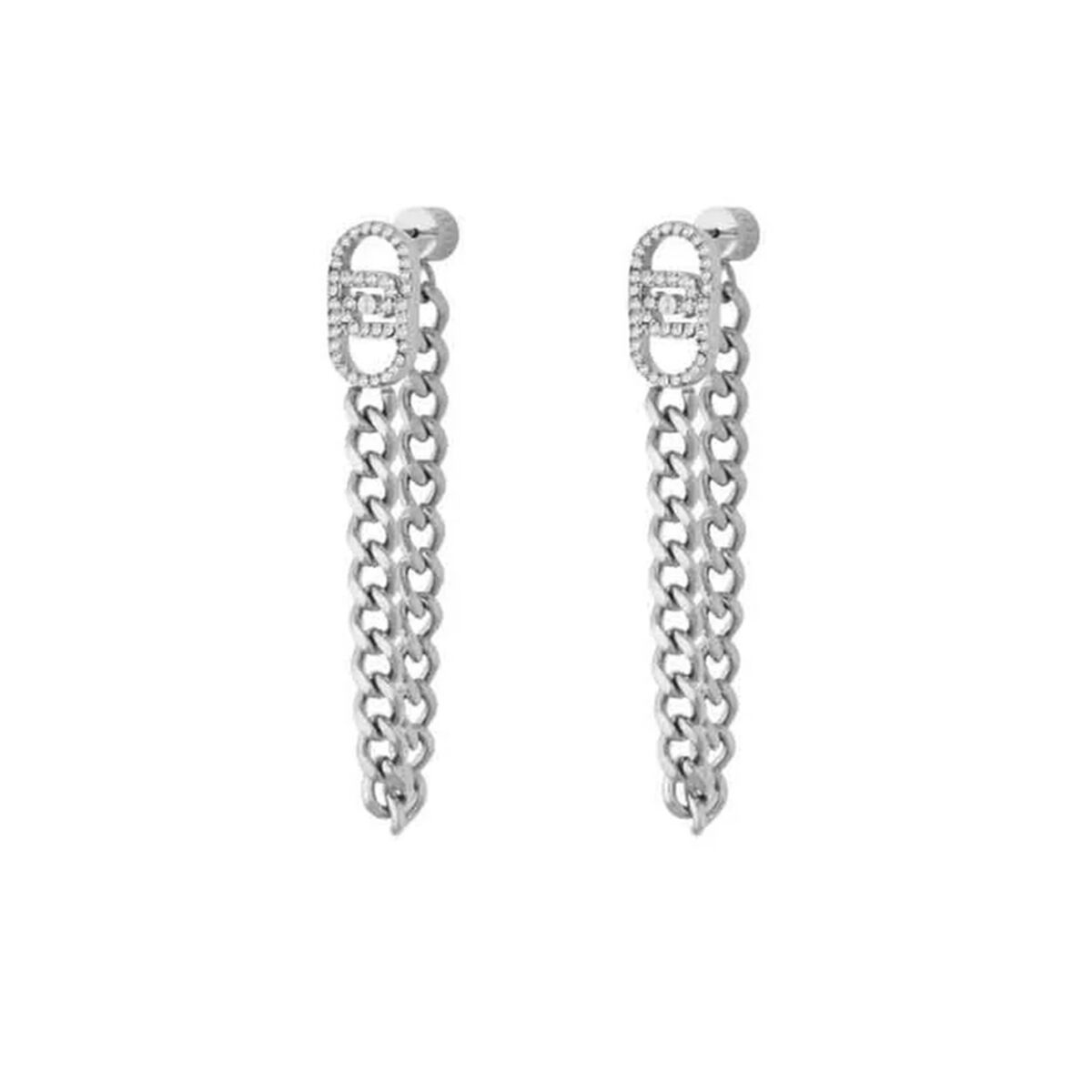 Ladies' Earrings LIU JO LJ3054 Silver