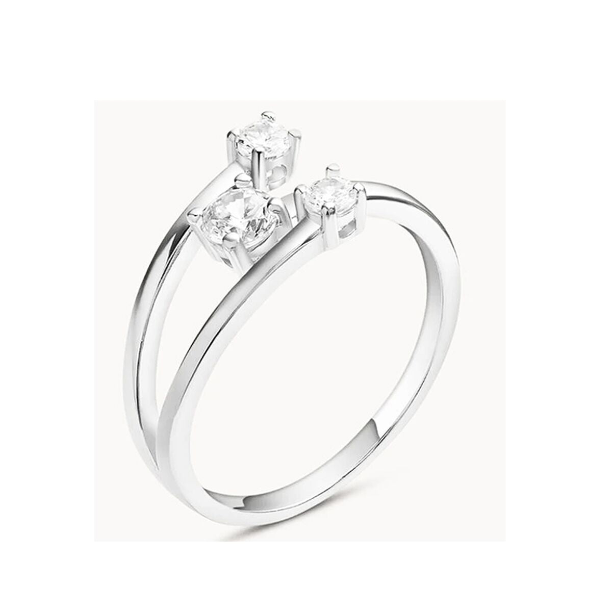 Ladies' Ring Stroili 1697687 Silver
