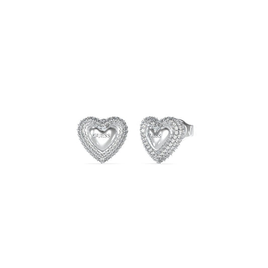 Ladies' Earrings Guess JUBE05020JWRHT-U Silver