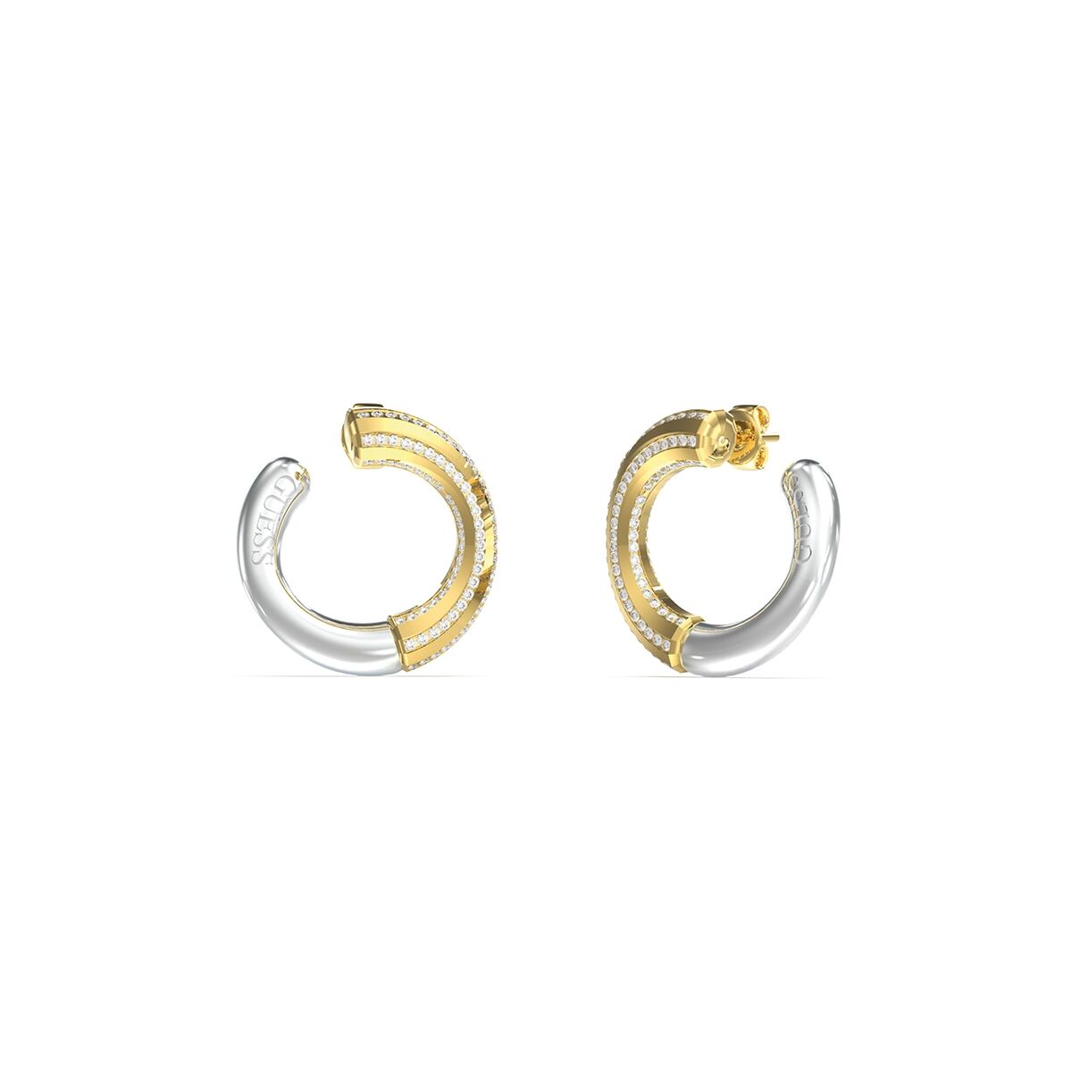 Ladies' Earrings Guess JUBE05376JWYGRHT-U Silver