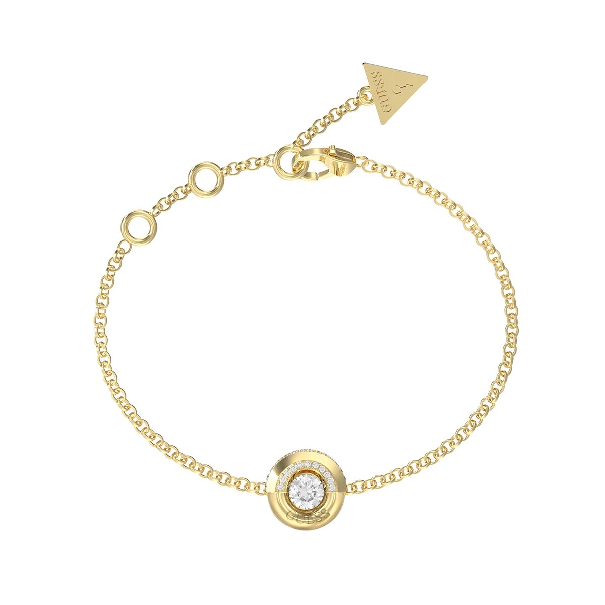 Ladies' Bracelet Guess JUBB05378JWYGS Golden
