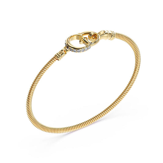 Ladies' Bracelet Guess JUBB05399JWYGS Golden