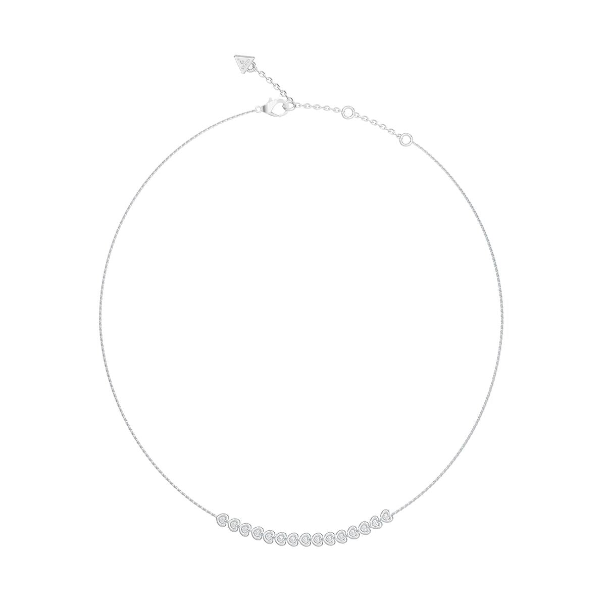 Ladies' Necklace Guess JUBN05471JWRHT-U Silver