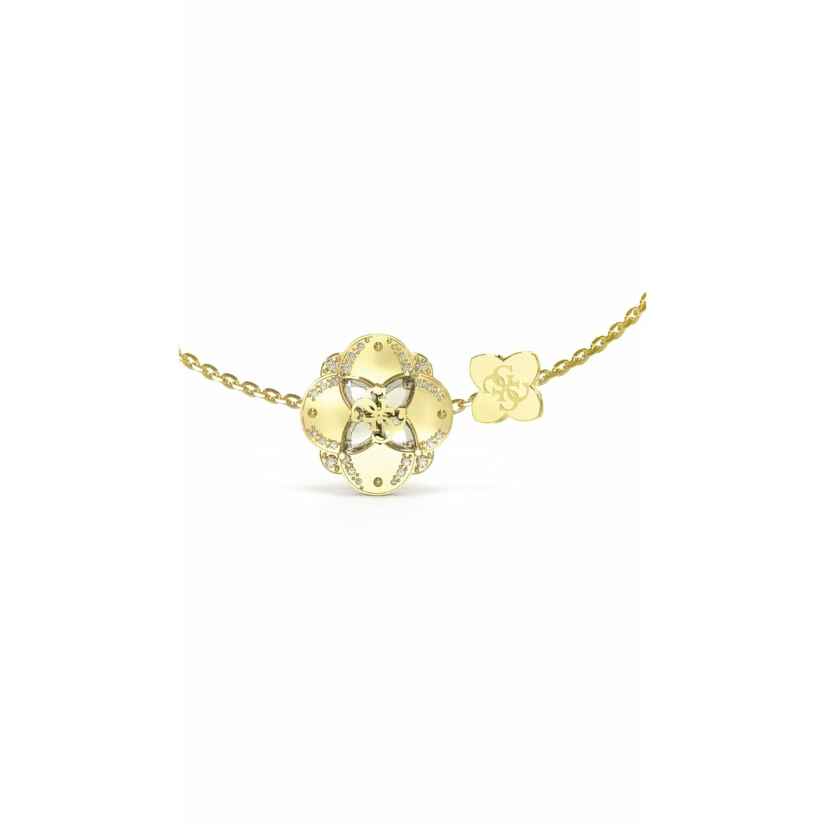 Ladies' Bracelet Guess JUBB05503JWYGS Golden