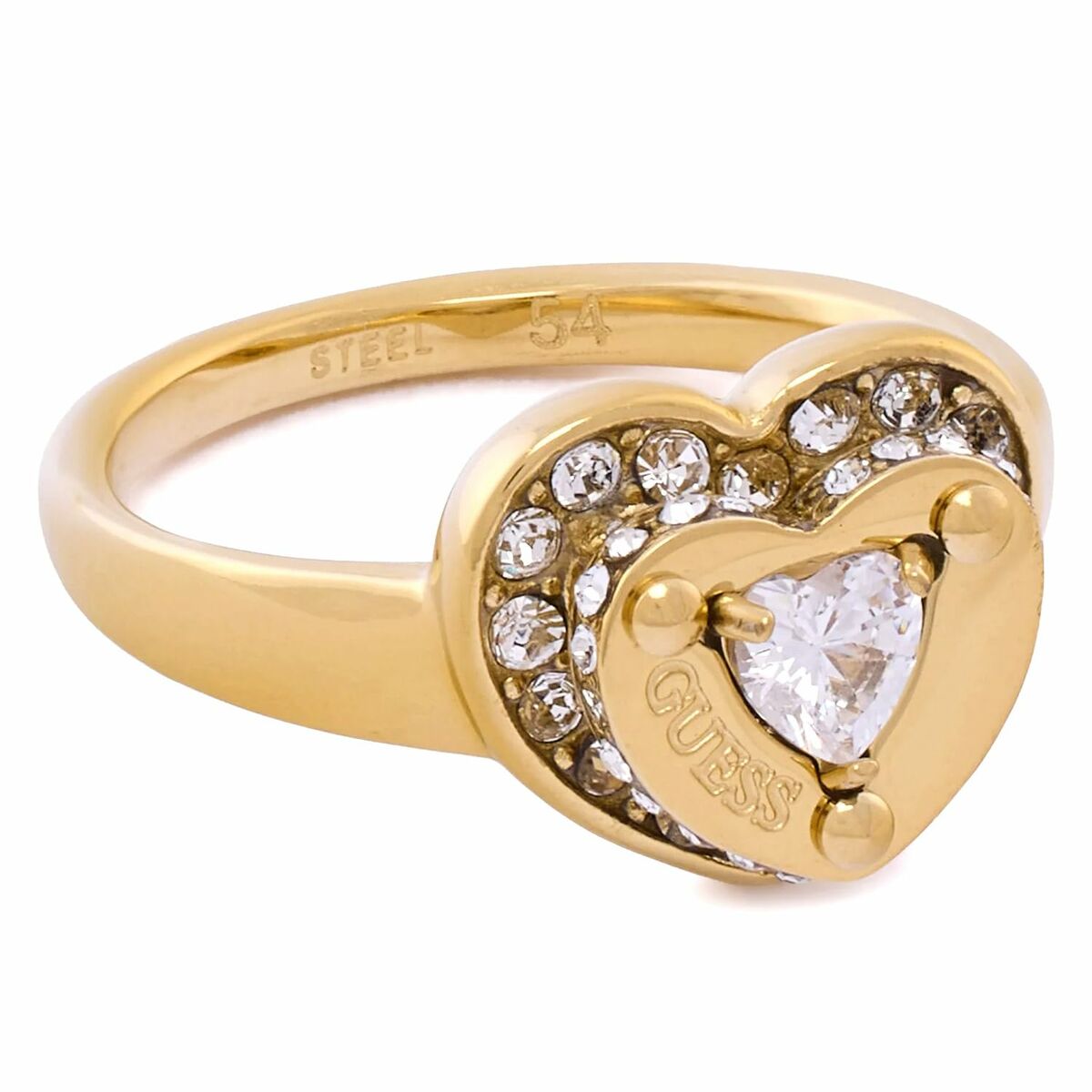 Ladies' Ring Guess JUBR05552JWYG54 Golden 14