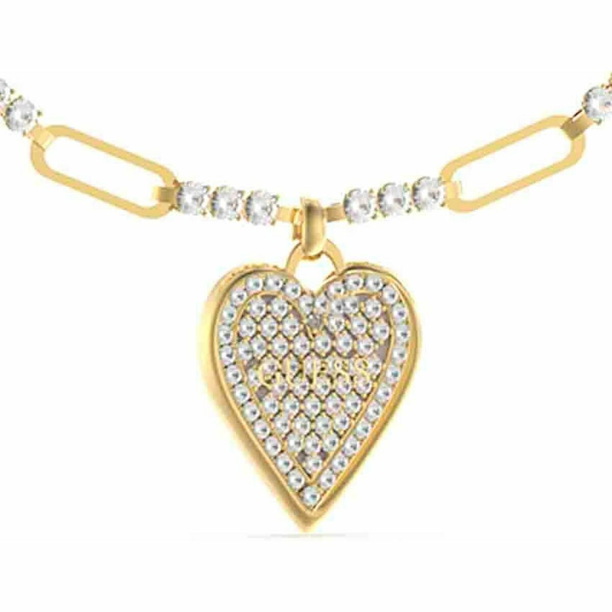Ladies' Bracelet Guess JUBB03248JWYG 22 cm