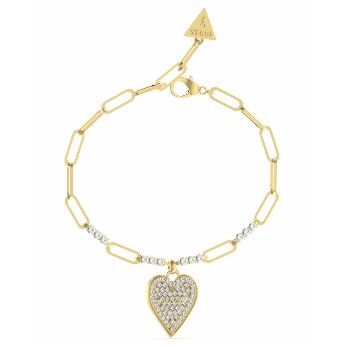 Ladies' Bracelet Guess JUBB03248JWYG 22 cm
