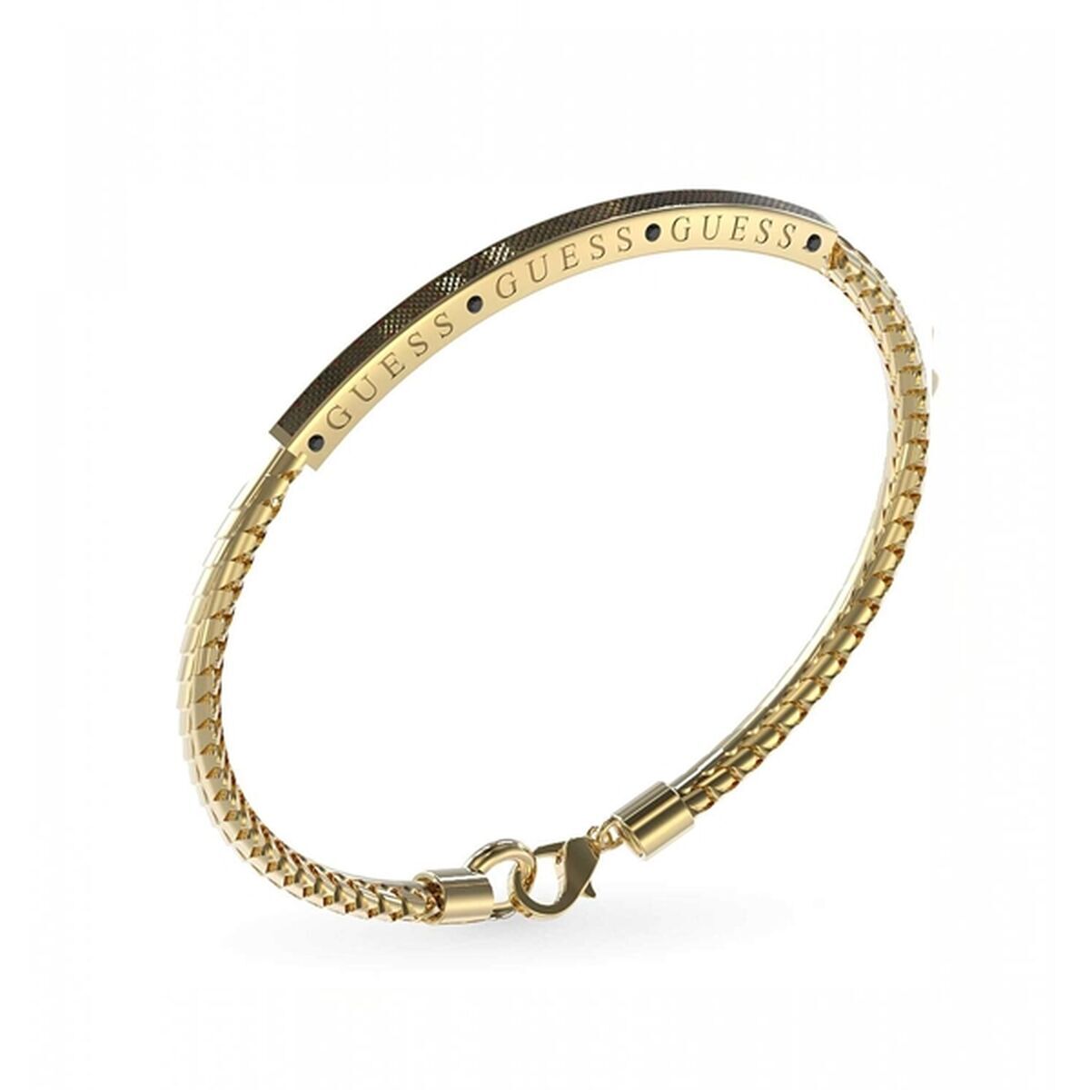 Ladies' Bracelet Guess JUXB03213JWYG Stainless steel 25 cm