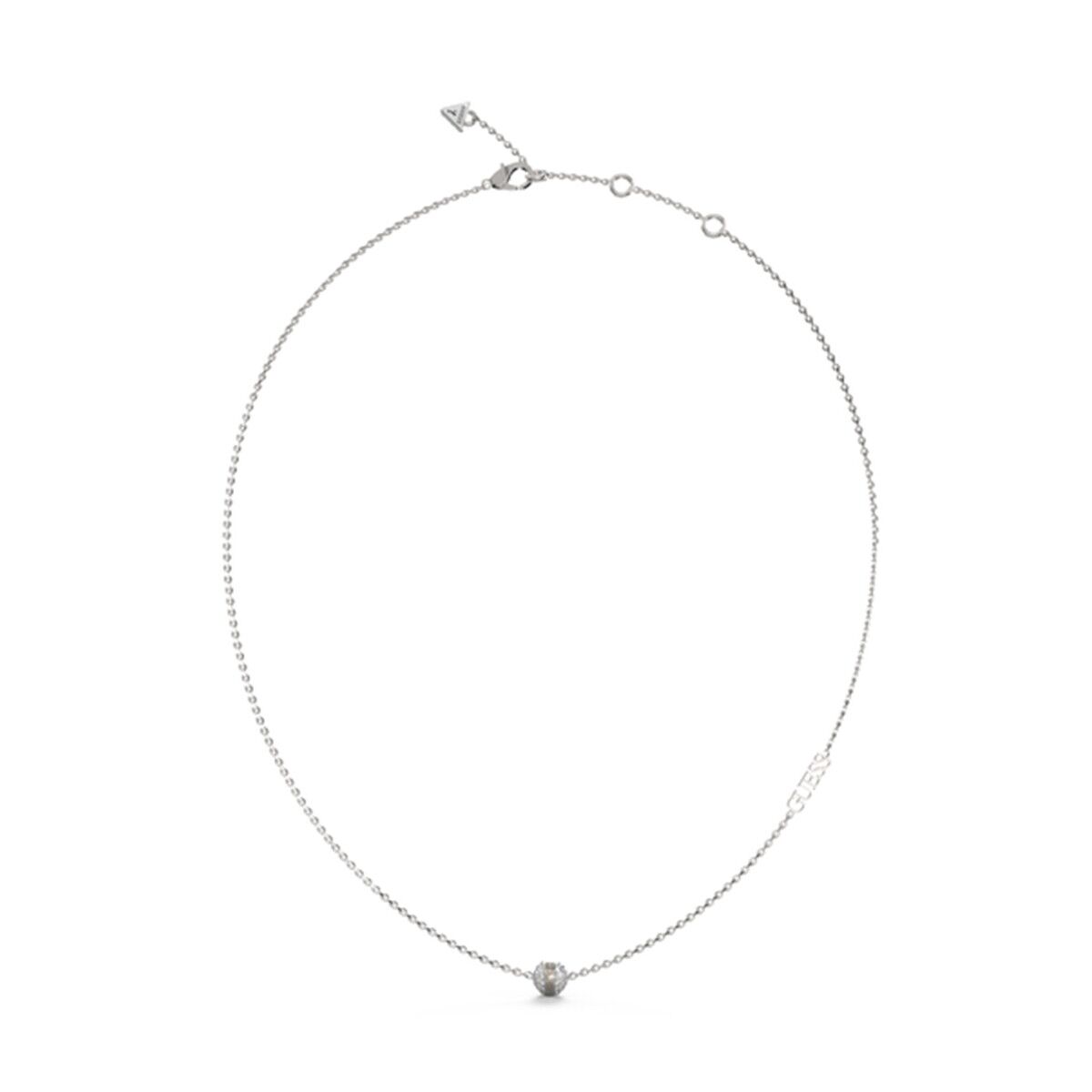Ladies' Pendant Guess JUBN04455JWRHT-U Silver