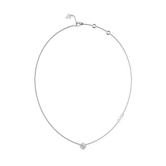 Ladies' Pendant Guess JUBN04643JWRHT-U Silver