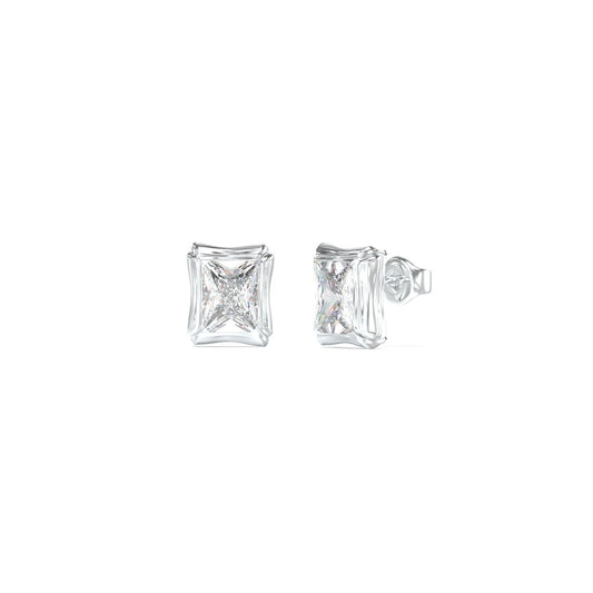 Ladies' Earrings Guess JUBE05174JWRHT-U Silver