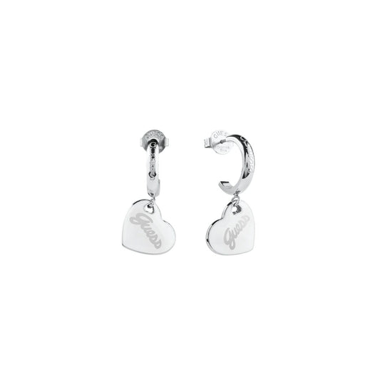 Ladies' Earrings Guess JUBE05151JWRHWHT-U Silver