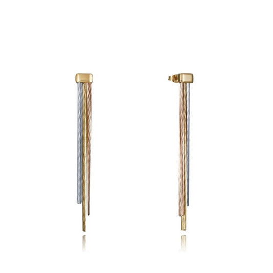 Ladies' Earrings Viceroy 75369E01019 Golden