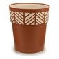 Planter Stefanplast Brown Beige Terracotta Plastic 29 x 29 x 29 cm