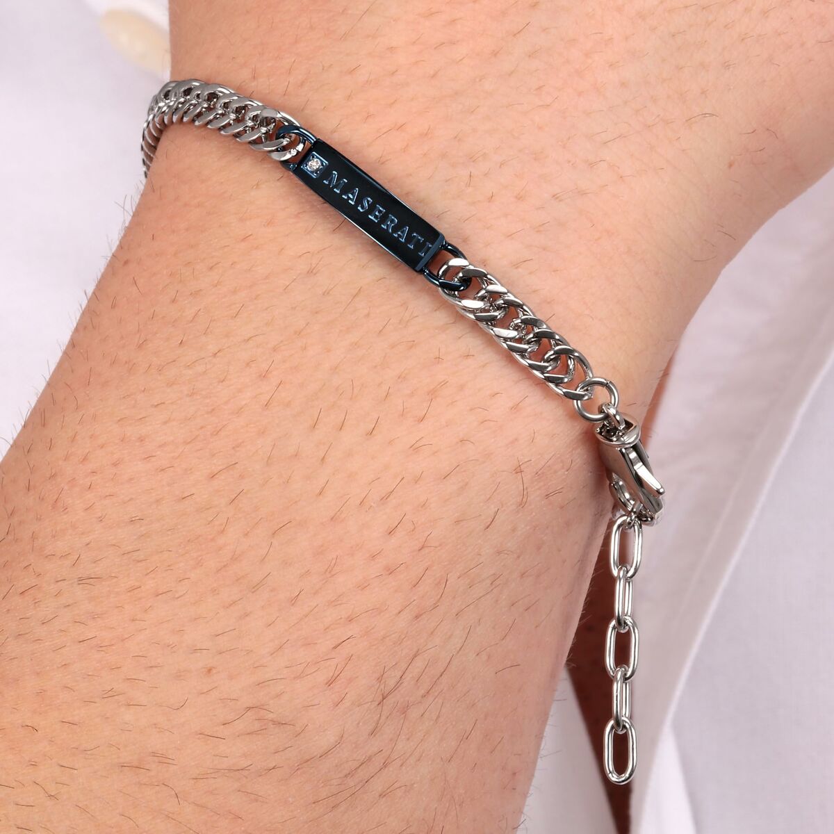 Men's Bracelet Maserati JM221ATY09 Stainless steel 25 cm