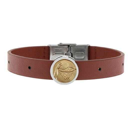 Men's Bracelet Talent Jewels TJA-1-02-01-4-2 Brown