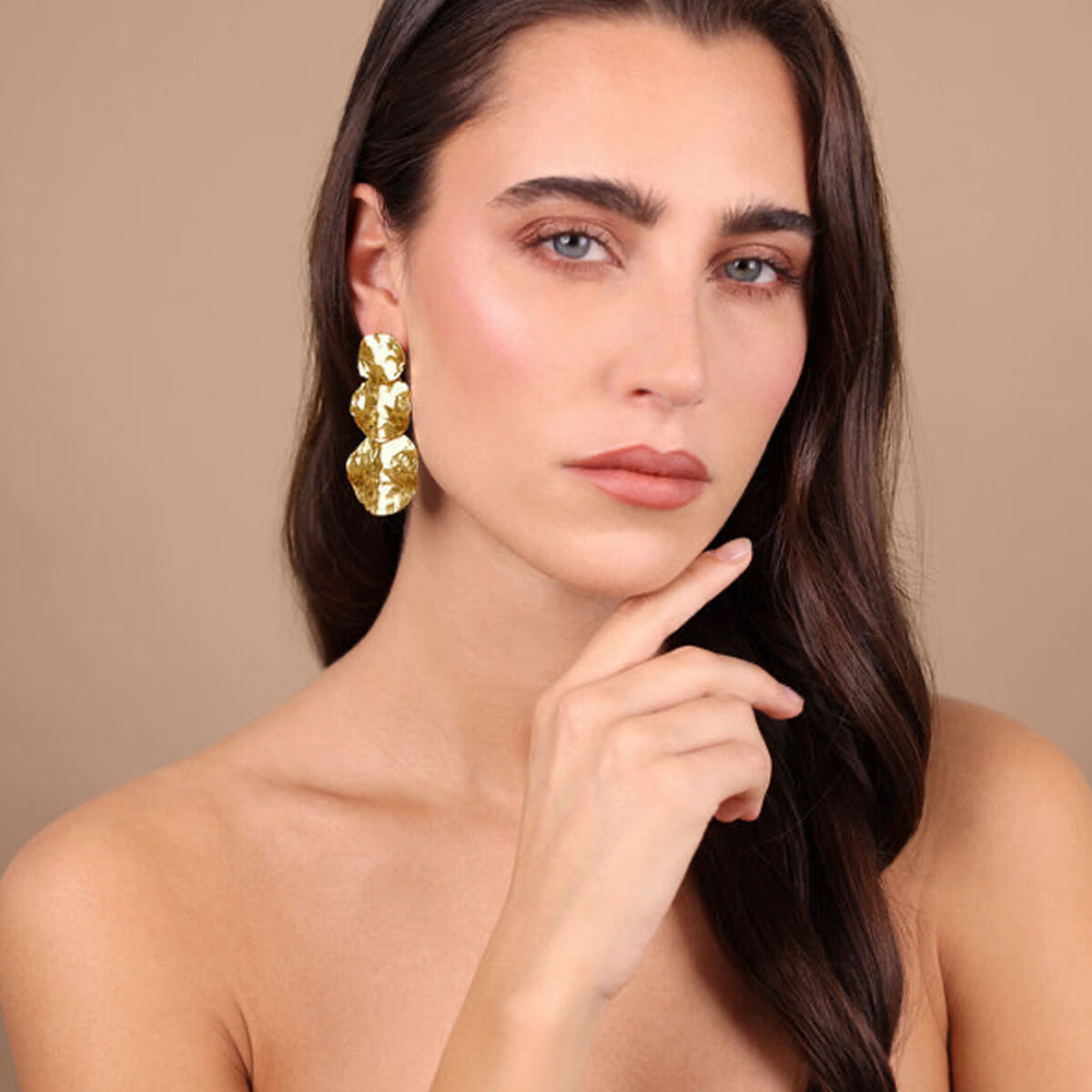 Ladies' Earrings Etrusca WSET00882.YG Golden