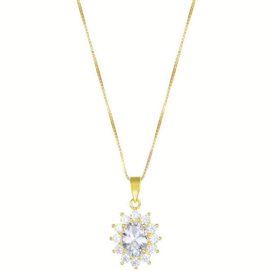 Ladies' Pendant Amen CLLDGGBB Silver