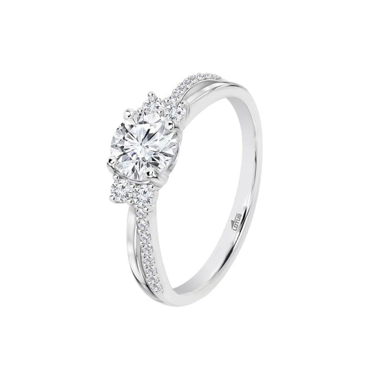 Ladies' Ring Lotus LP3786-3/116 16 Silver