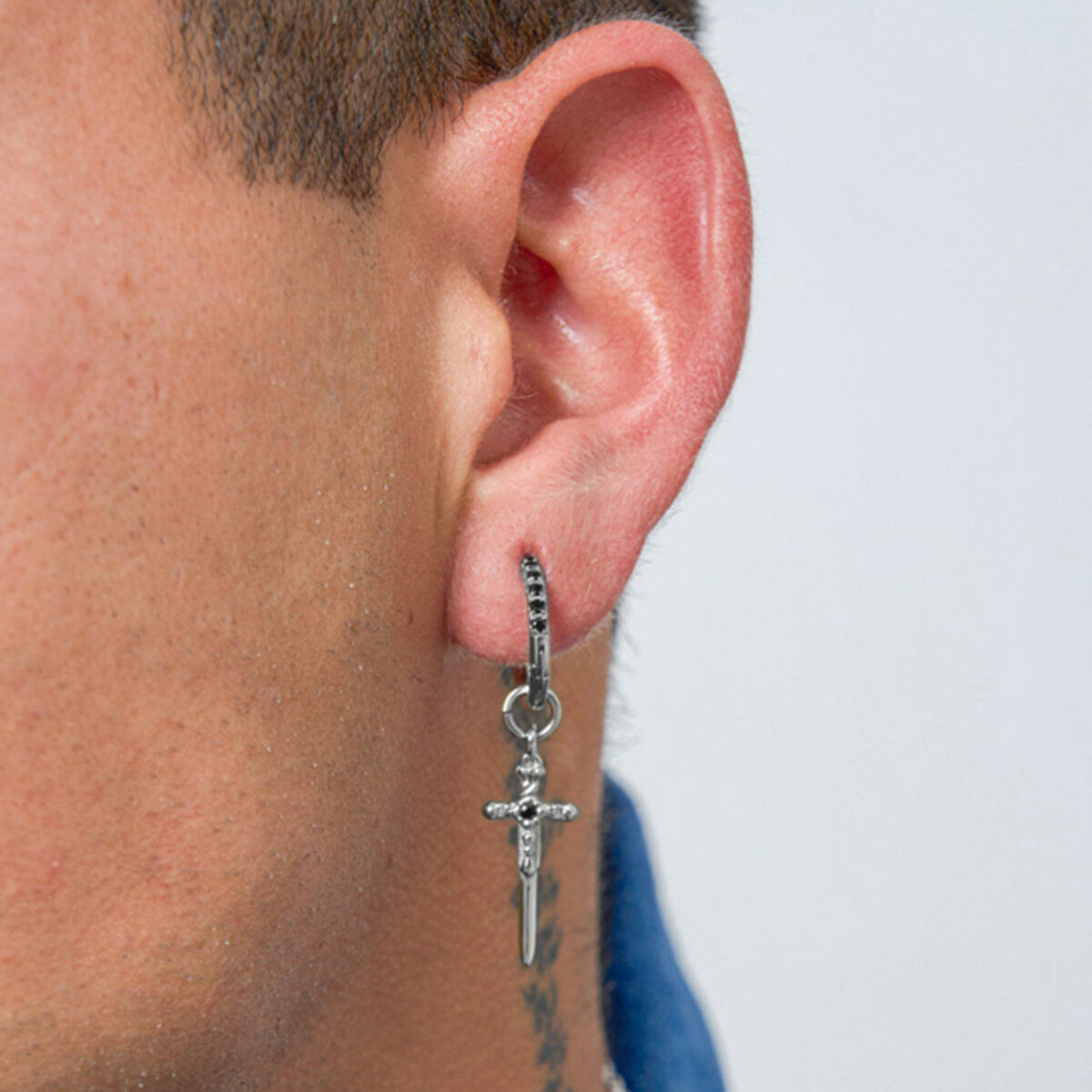 Earrings Radiant RH000190 Silver Men 1 Unit