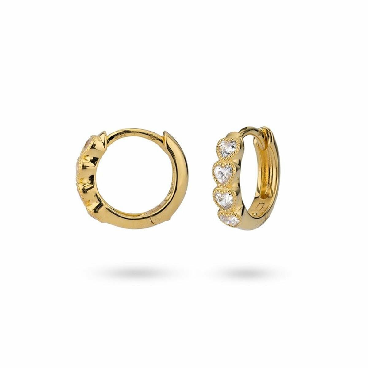 Ladies' Earrings 24KAE 42460Y Golden