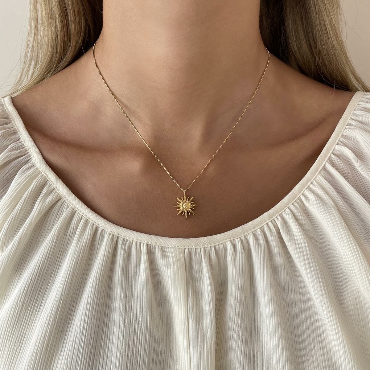 Ladies' Pendant 24KAE 32471Y Golden