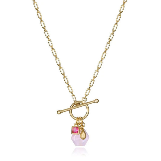 Ladies' Necklace Viceroy 13227C100-49 Golden