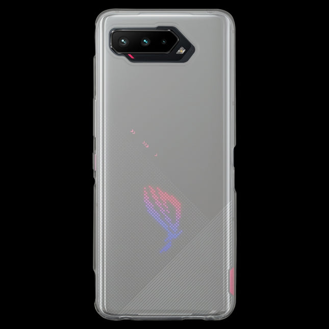 For Asus ROG Phone 5 0.75mm Ultra-thin Transparent TPU Soft Protective Case